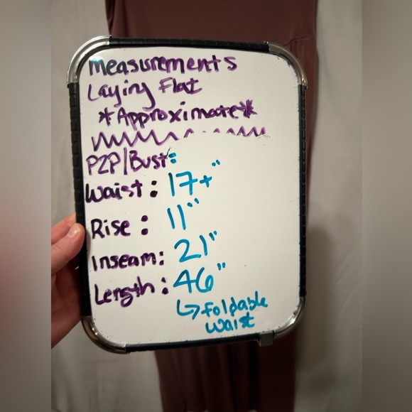 Athleta Wide Leg Studio Pant Tawny Rose Size Large - Picture 8 of 12